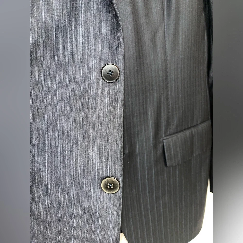 Ermenegildo Zegna Couture XXX Wool & Silk blend Suit Jacket, 48R, Navy, designer